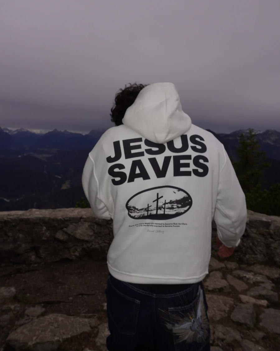 Jesus Saves Hoodie - Image 3