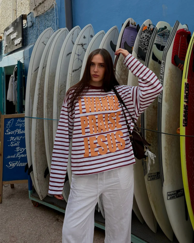 Praise Jesus - Long Sleeve - Image 4