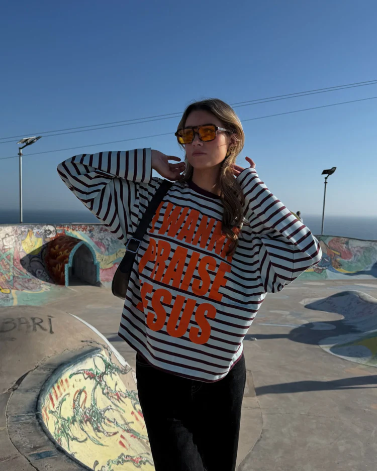 Praise Jesus - Long Sleeve - Image 5