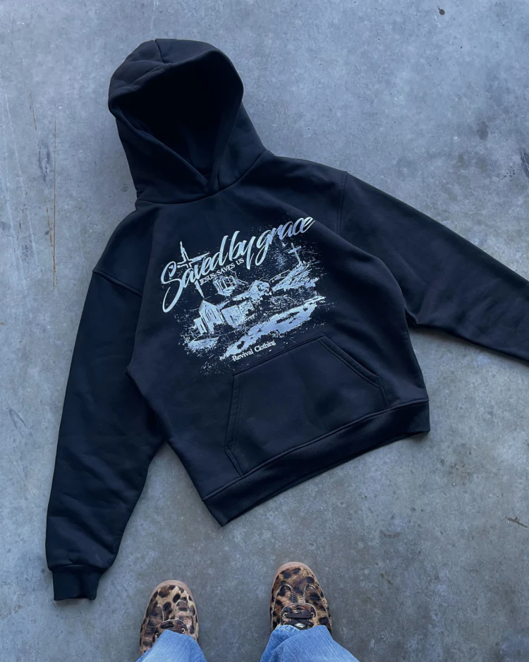 Saved by Grace - Hoodie - Image 6