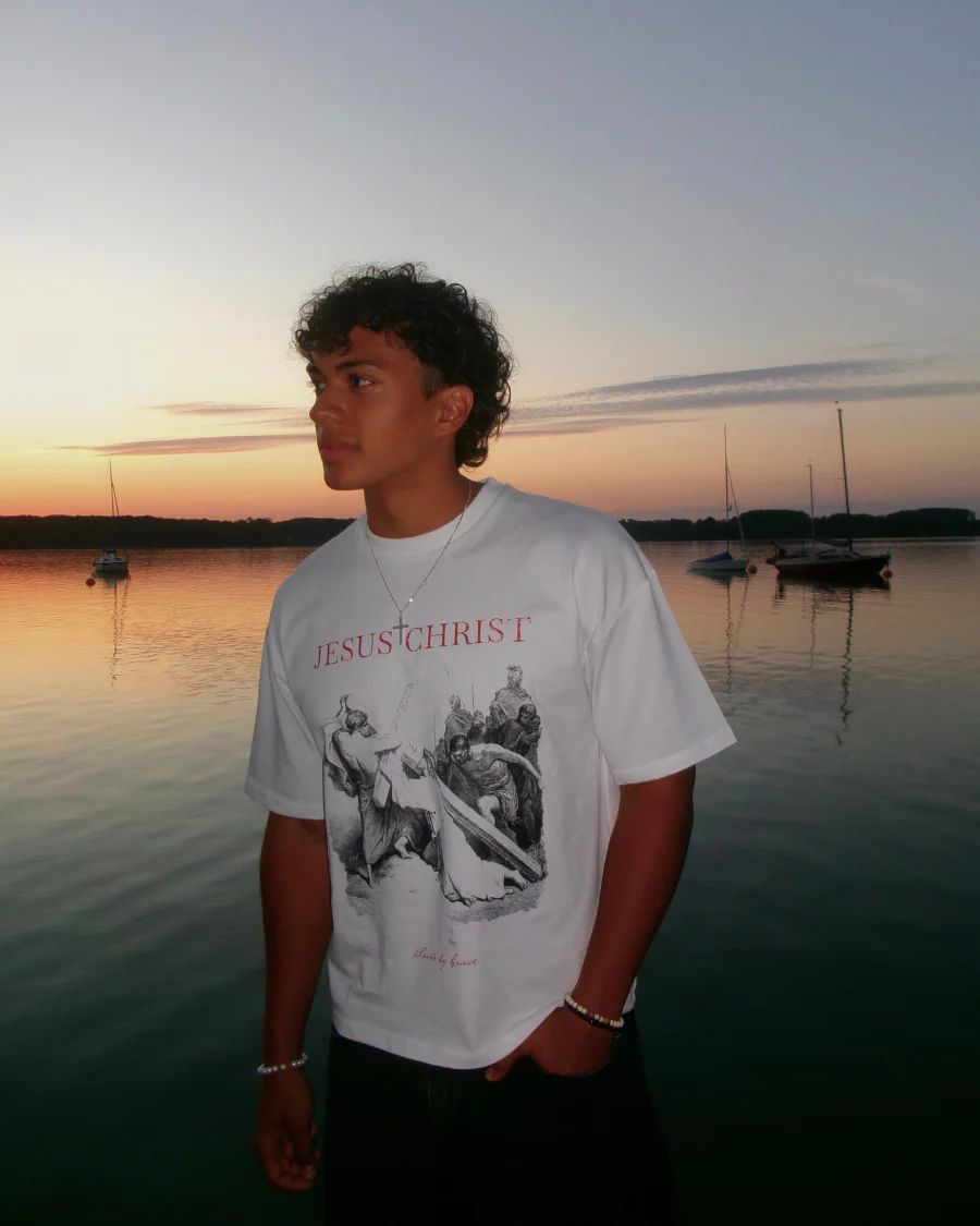 Saved by Grace - Tshirt - Image 4